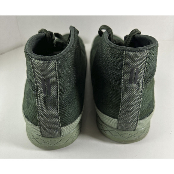NoBull Forest Camo Canvas Mid Trainer Sneakers Green Shoes Men's 13 Rare HTF - Picture 14 of 15